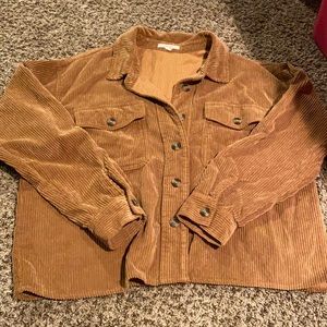 corduroy/Brownish Button Jacket
